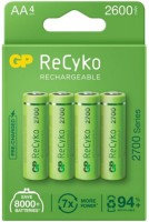 Photos - Battery GP Recyko 2700 Series  4xAA 2600 mAh