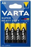 Photos - Battery Varta Super Heavy Duty 4xAA 