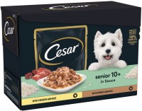 Photos - Dog Food Cesar Senior 10+ Selection in Sauce 48