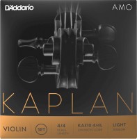 Photos - Strings DAddario Kaplan Amo Violin String Set 4/4 Light 