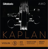 Photos - Strings DAddario Kaplan Amo Single G Violin String 4/4 Heavy 
