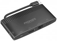 Photos - Card Reader / USB Hub Promate MediaHub-C6 