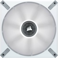 Photos - Computer Cooling Corsair ML140 LED ELITE White/White 