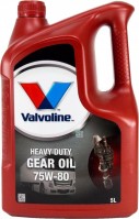 Photos - Gear Oil Valvoline Heavy Duty Gear Oil 75W-80 5L 5 L