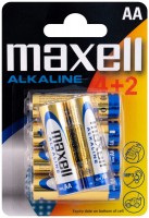 Photos - Battery Maxell Alkaline  6xAA