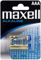 Photos - Battery Maxell Alkaline  2xAAA