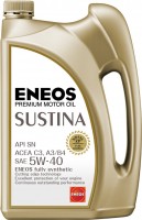 Photos - Engine Oil Eneos Sustina 5W-40 4 L