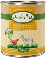 Photos - Dog Food Lukullus Adult Wet Food Poultry with Lamb 6