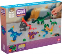 Photos - Construction Toy Plus-Plus Learn to Build Dinosaurs (600 pieces) PP-3918 