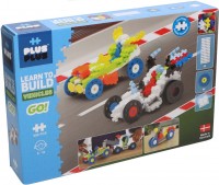 Photos - Construction Toy Plus-Plus Learn to Build Go! Vehicles Super Set (500 pieces) PP-7011 