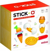 Photos - Construction Toy Magformers Stick-O Cooking Set 902001 