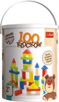 Photos - Construction Toy Trefl Wooden Blocks 60651 