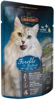 Photos - Cat Food Leonardo Finest Selection Trout/Catnip  32 pcs