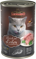 Photos - Cat Food Leonardo Adult Canned with Liver  400 g 6 pcs