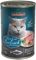 Photos - Cat Food Leonardo Adult Canned with Fish  400 g 24 pcs