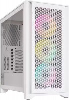 Photos - Computer Case Corsair 4000D RGB Airflow white