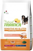 Photos - Dog Food Trainer Natural Sensitive Adult Med/Max Salmon 