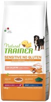 Photos - Dog Food Trainer Natural Sensitive Adult Med/Max Salmon 