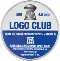 Photos - Ammunition Haendler & Natermann Logo Club 4.5 mm 0.49 g 500 pcs 