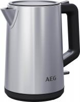 Photos - Electric Kettle AEG Deli K4-1-4ST 2400 W 1.7 L  stainless steel