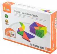 Photos - Construction Toy VIGA Magnetic Tangram Block 35pcs Set 50643 