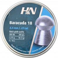 Photos - Ammunition Haendler & Natermann Baracuda 18 5.5 mm 1.175 g 200 pcs 