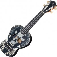 Photos - Acoustic Guitar Harley Benton DOTU UKE-S Angel Skull 