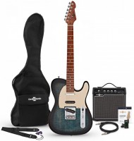 Photos - Guitar Gear4music Knoxville Select Electric Guitar SSS Amp Pack 