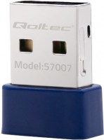 Photos - Wi-Fi Qoltec Wireless Mini Bluetooth USB WiFi 