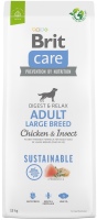 Photos - Dog Food Brit Care Adult Large Chicken/Insect 