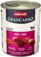 Photos - Dog Food Animonda GranCarno Original Adult Beef/Heart 