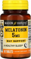 Photos - Amino Acid Mason Natural Melatonin 5 mg 60 tab 