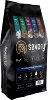 Photos - Cat Food Savory Adult Cat Gourmand Fresh Salmon/White Fish  8 kg