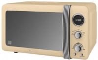 Photos - Microwave SWAN Retro SM22030CNEU beige