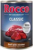 Photos - Dog Food Rocco Classic Canned Beef/Reindeer 18