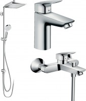 Photos - Bath Tap Set Hansgrohe Logis 20200002 