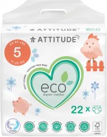 Photos - Nappies Attitude Eco Diapers 5 / 22 pcs 
