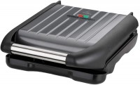 Photos - Electric Grill George Foreman Steel Grill Small 25031 gray