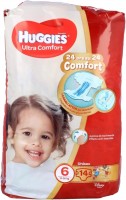 Photos - Nappies Huggies Ultra Comfort 6 / 14 pcs 