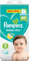Photos - Nappies Pampers Active Baby-Dry 5 / 108 pcs 
