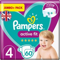 Photos - Nappies Pampers Active Fit 4 / 60 pcs 