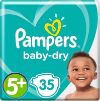 Photos - Nappies Pampers Active Baby-Dry 5 Plus / 35 pcs 