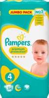 Photos - Nappies Pampers Premium Protection 4 / 54 pcs 