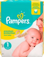 Photos - Nappies Pampers Premium Protection 1 / 72 pcs 