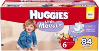 Photos - Nappies Huggies Little Movers 6 / 84 pcs 