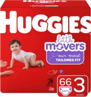 Photos - Nappies Huggies Little Movers 3 / 66 pcs 