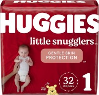 Photos - Nappies Huggies Little Snugglers 1 / 32 pcs 