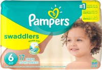 Photos - Nappies Pampers Swaddlers 6 / 17 pcs 