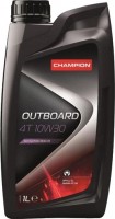 Photos - Engine Oil CHAMPION Outboard 4T 10W-30 1 L