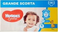 Photos - Nappies Huggies Unistar 4 / 96 pcs 